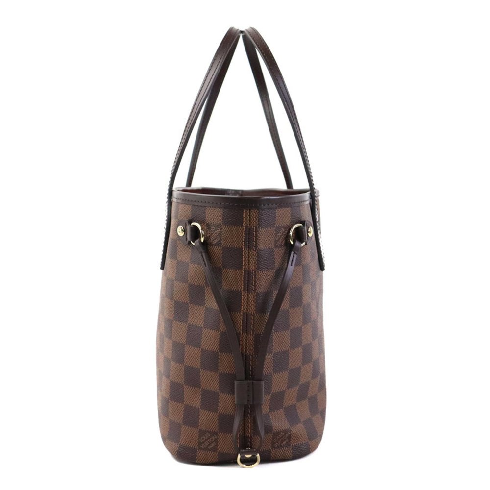 Louis Vuitton LOUIS VUITTON Handbag Tote Bag Damier Neverfull PM Canvas Ebene... - Picture 2 of 5